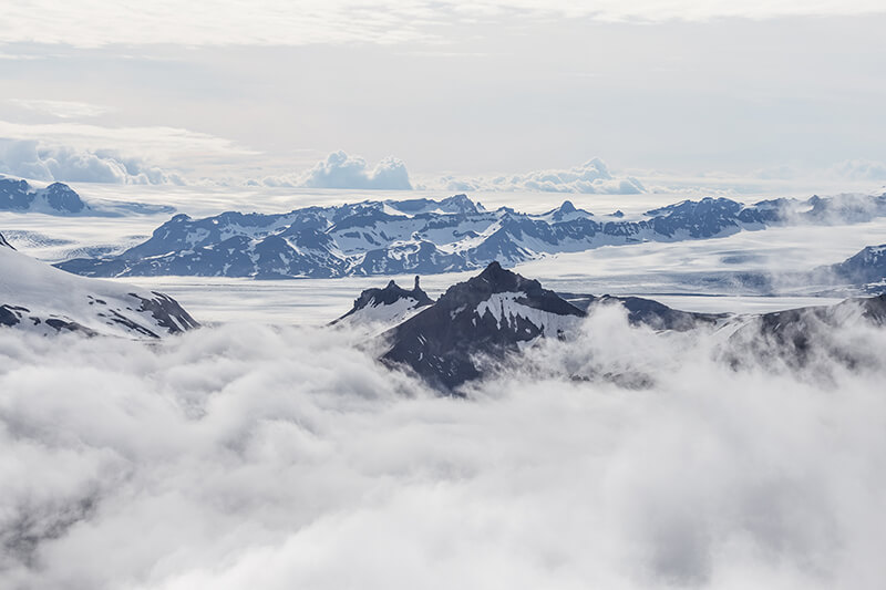 Skálafellsjökull the view from the peak, Iceland Tours